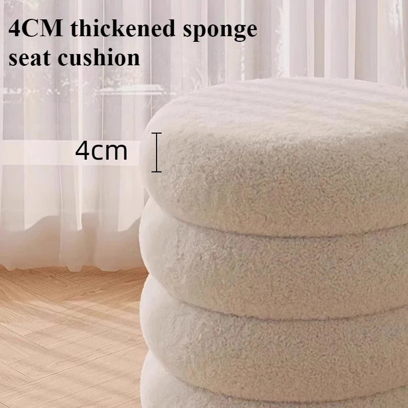 Living Room Stools Bedroom Dressing Table Round Stool Nordic Entrance Hall Ottomans Modern Simple Home Decoration Furniture