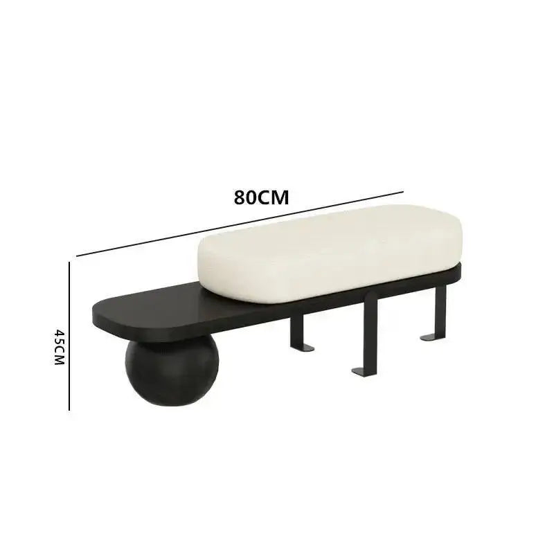 Room Entrance Home Shoe Creative Living Furniture Ottomans Door Solid Change Stool Wood Modern Bench Bedroom Bedside Pouf Stools