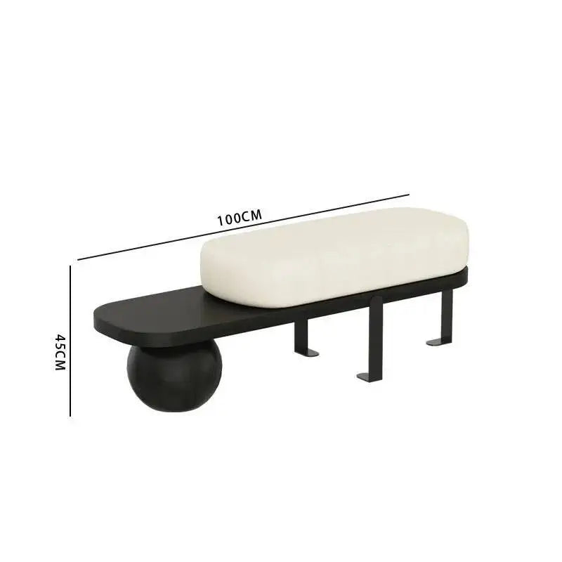 Room Entrance Home Shoe Creative Living Furniture Ottomans Door Solid Change Stool Wood Modern Bench Bedroom Bedside Pouf Stools
