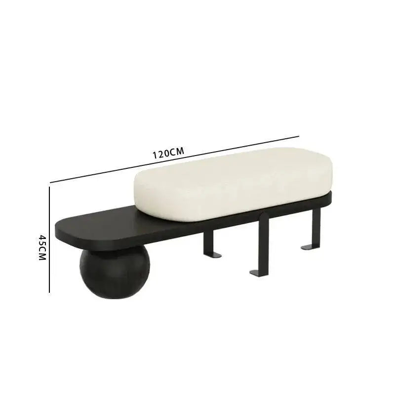 Room Entrance Home Shoe Creative Living Furniture Ottomans Door Solid Change Stool Wood Modern Bench Bedroom Bedside Pouf Stools