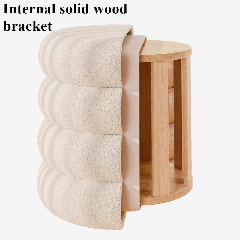 Living Room Stools Bedroom Dressing Table Round Stool Nordic Entrance Hall Ottomans Modern Simple Home Decoration Furniture